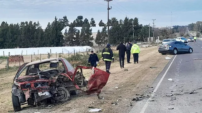 accidente-fatal-choque-colonia-ensayo-ruta-11- Diario El Enfoque