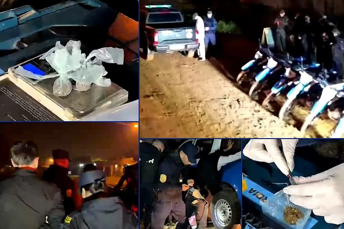 Operativo en barrio La Colina - secuestran droga y celulares - Concordia - Diario  El Enfoque
