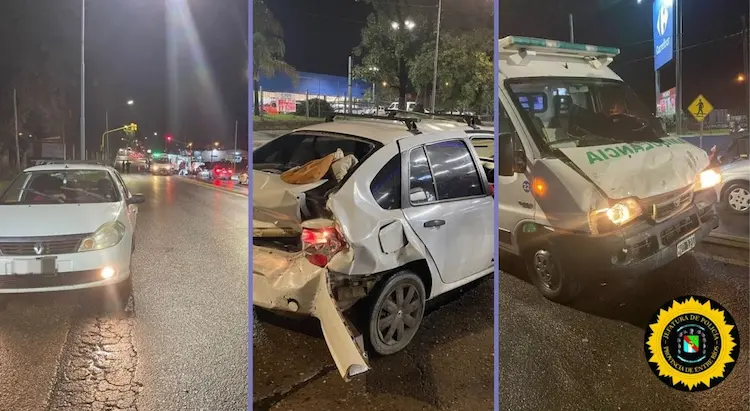 accidente ambulancia