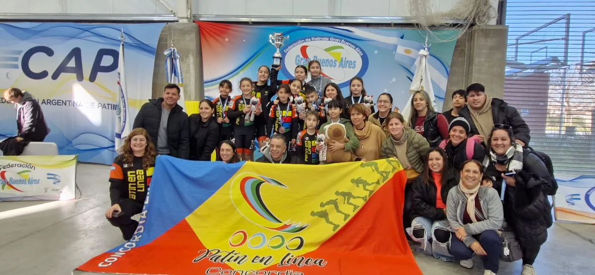Patín en Línea Concordia, campeón nacional y con 9 podios - Diario El Enfoque