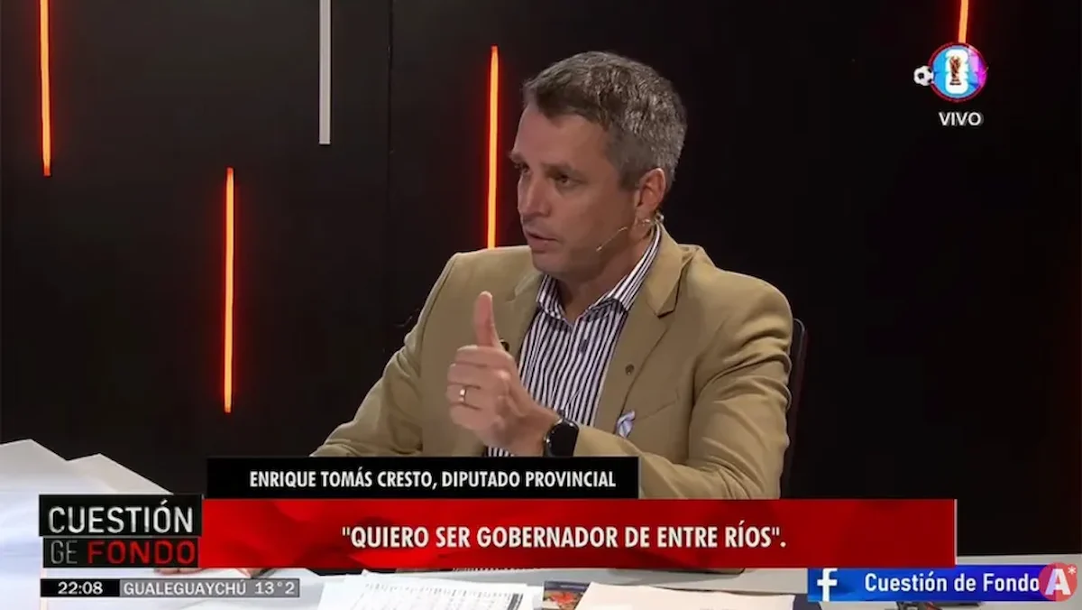 Enrique Cresto volvió a hablar del futuro político de Concordia - Diario El Enfoque