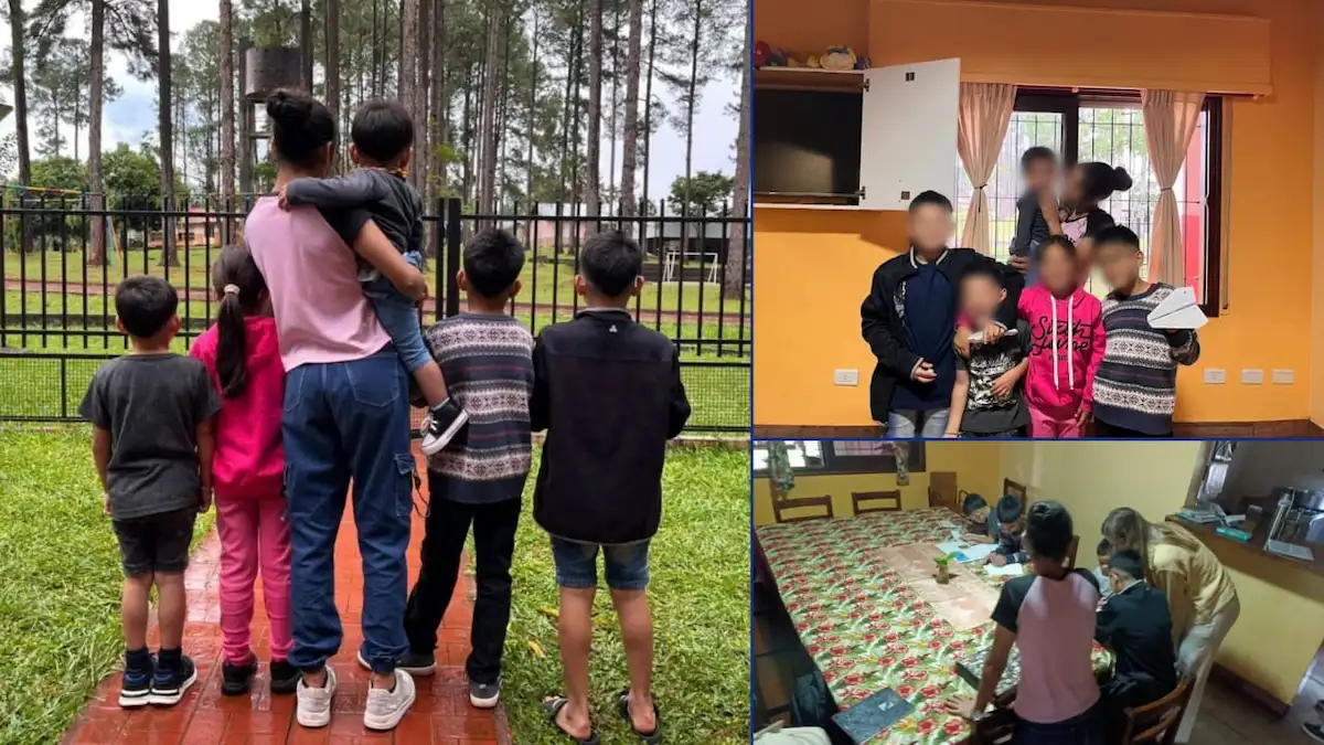 Seis hermanos de Misiones  cerca de una adopción conjunta - Diario El Enfoque Concordia