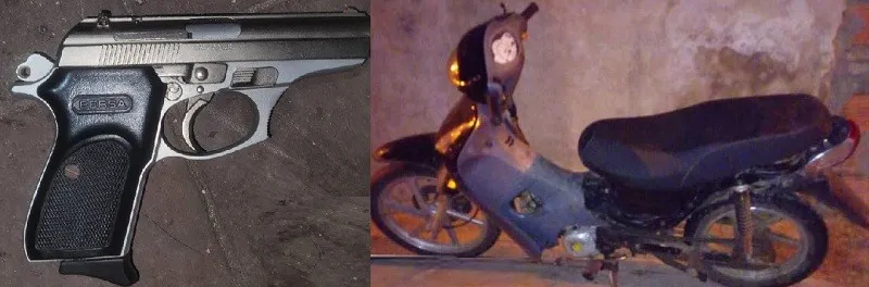 VIOL. DE DOM. Y TENENCIA DE ARMA (1)