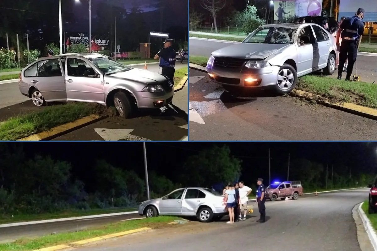 Vuelco en Villa Zorraquín - Concordia - Diario El Enfoque