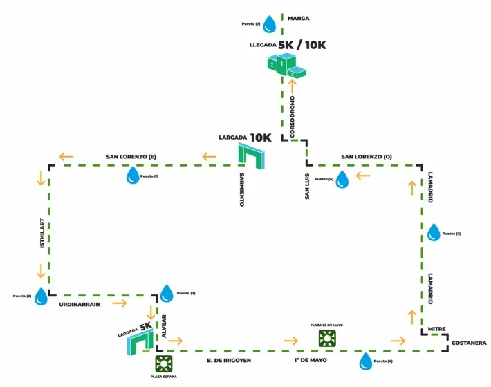 maratón de reyes recorrido 2025