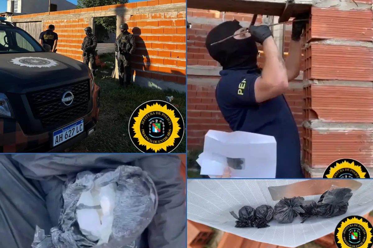 secuestro drogas y detenidos en benito legeren -concordia - diario el enfoque