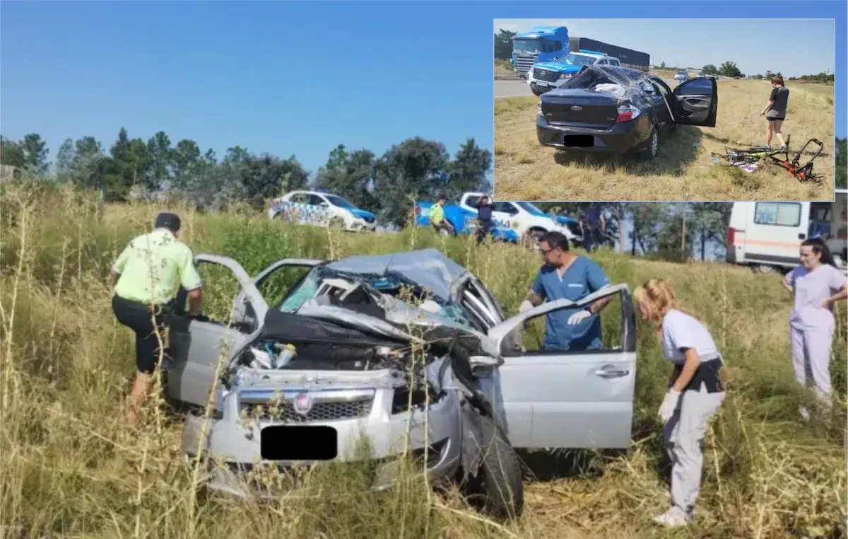 Accidente rut 14 - Gualeguaychu - Diario El Enfoque