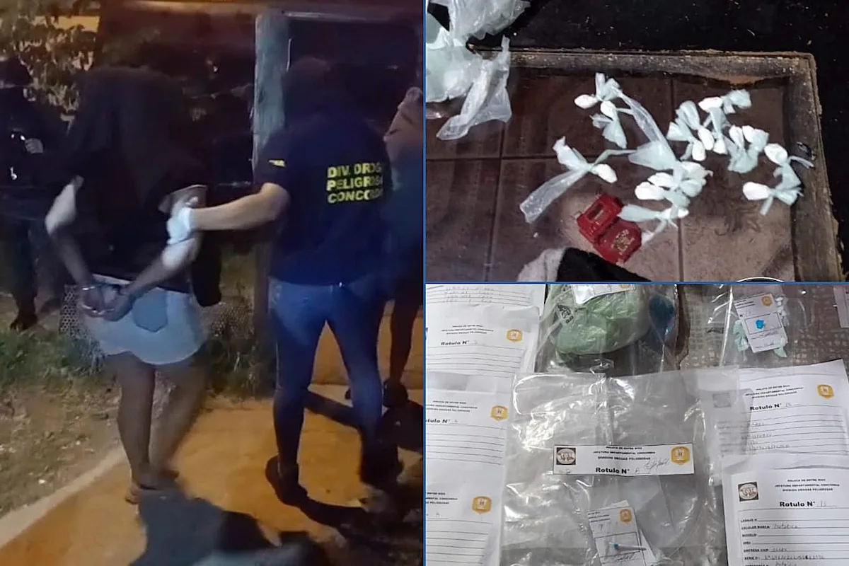 Allanamientos en La Bianca 4 detenidos y droga secuestrada - Diario El Enfoque Concordia