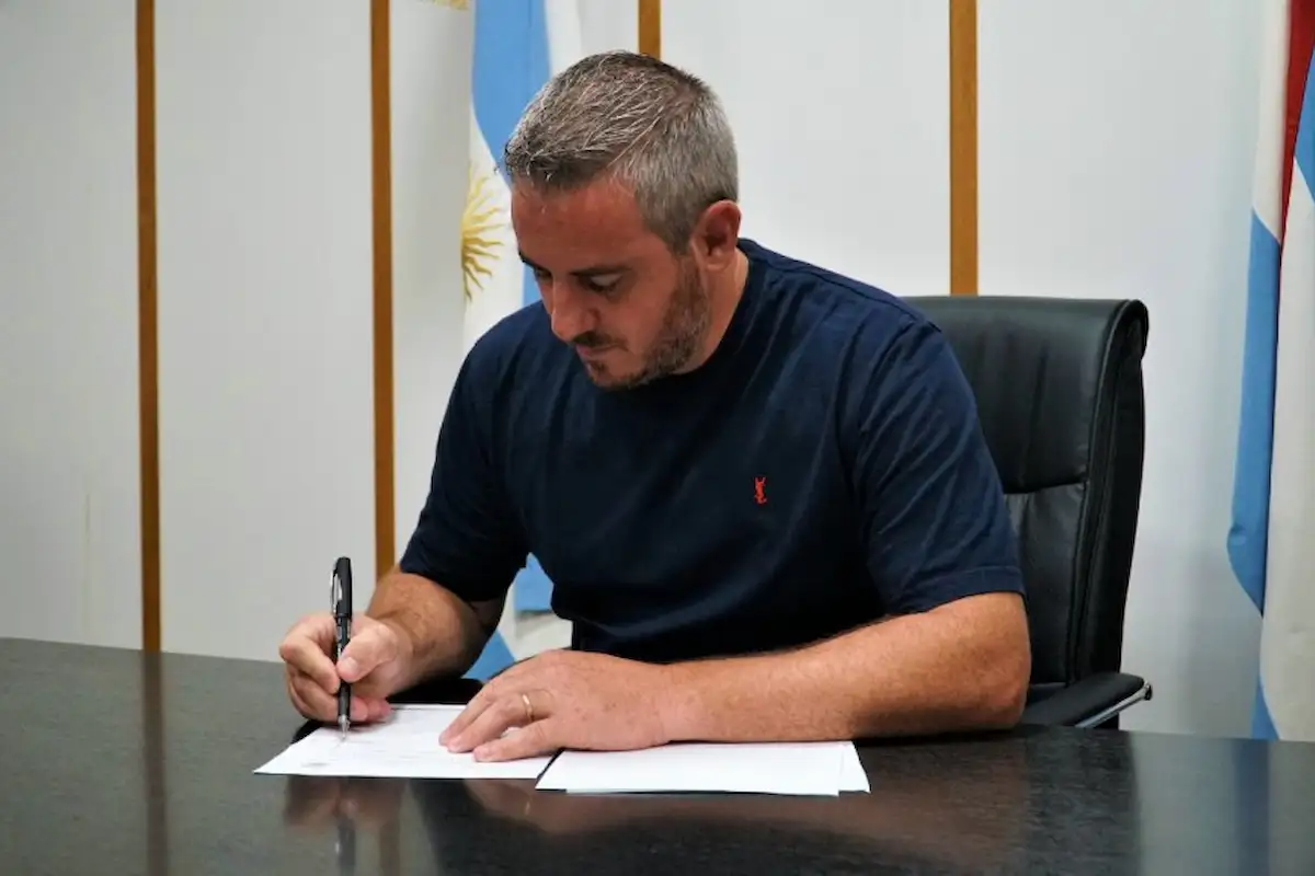 El intendente de Colón José Walser - Diario El Enfoque