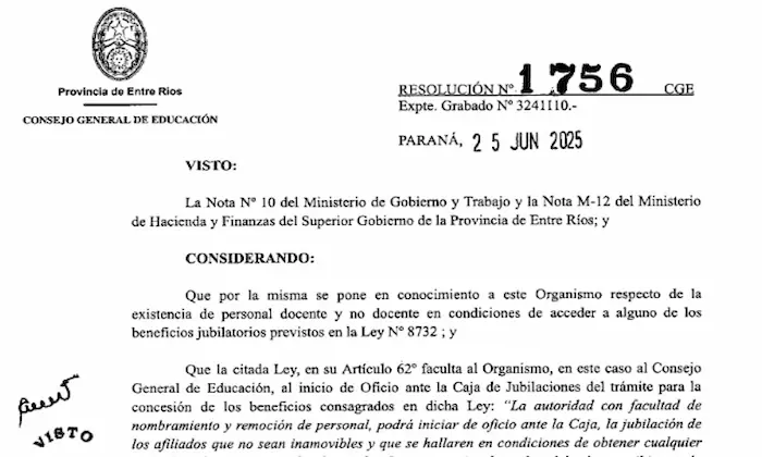 jubilacion docentes