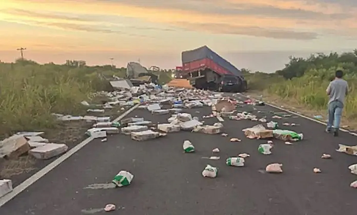 choque-camion-ruta-6 ENTRE RIOS - Diario El Enfoque