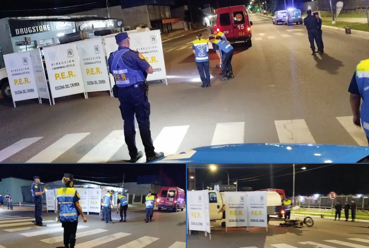 un motociclista falleció tras ser embestido por un camión - Concordia - Diario El Enfoque