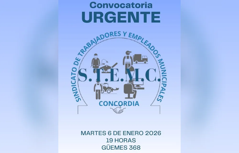 Sindicato Municipalidad de Concordia - Diario El Enfoque
