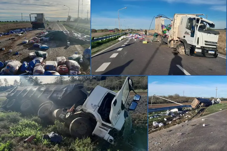 acidente ruta 18