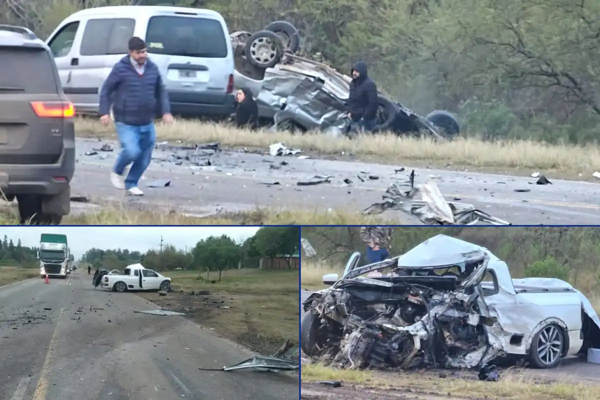 Dos muertos en un choque frontal sobre Ruta 12 en La Paz - Diario El Enfoque Concordia