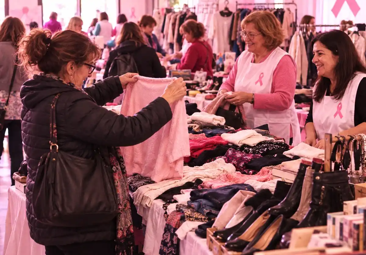 feria lalcec octubre rosa - diario el enfoque concordia