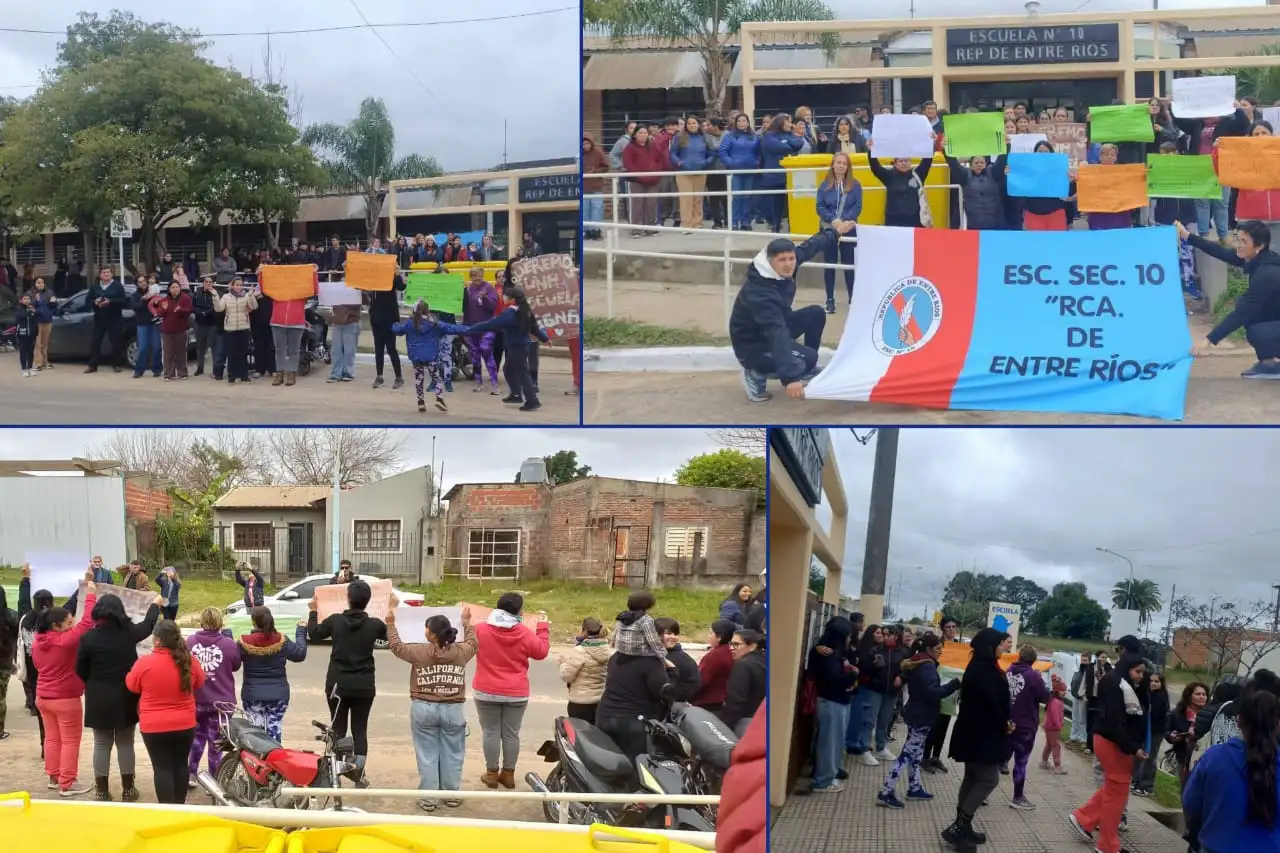 Escuela N° 10 familias reclaman respuestas y cuestionan que llegaron advertencias, pero no soluciones - Diario El Enfoque Concordia