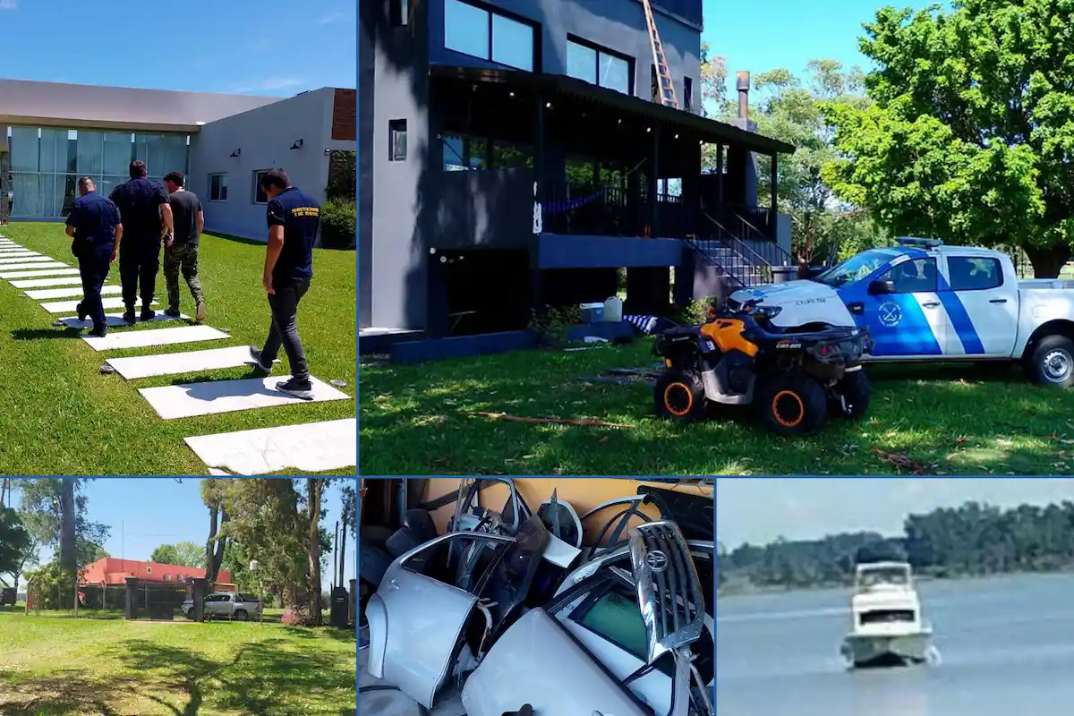 Allanaron a una familia de millonarios acusados de lavar dinero del robo y venta de camionetas y cambio ilegal - Concordia - Diario El Enfoque