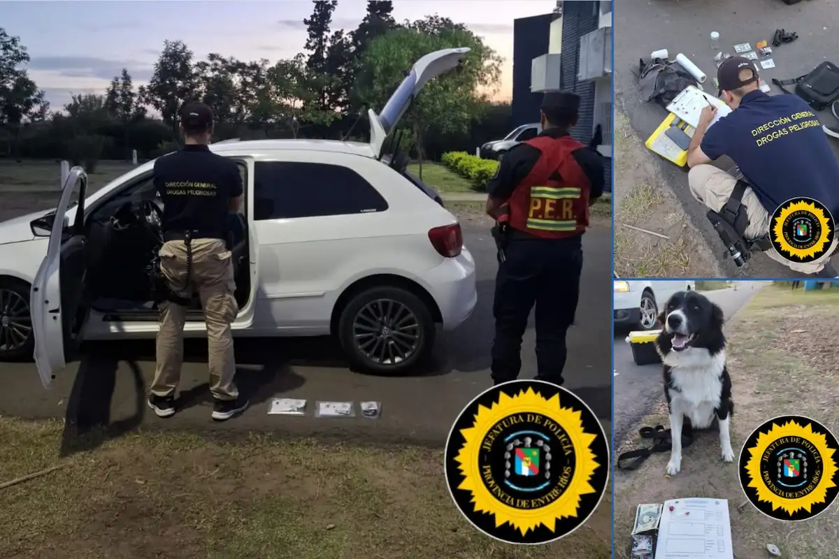 secuestro droas en chajarí - diario el enfoque