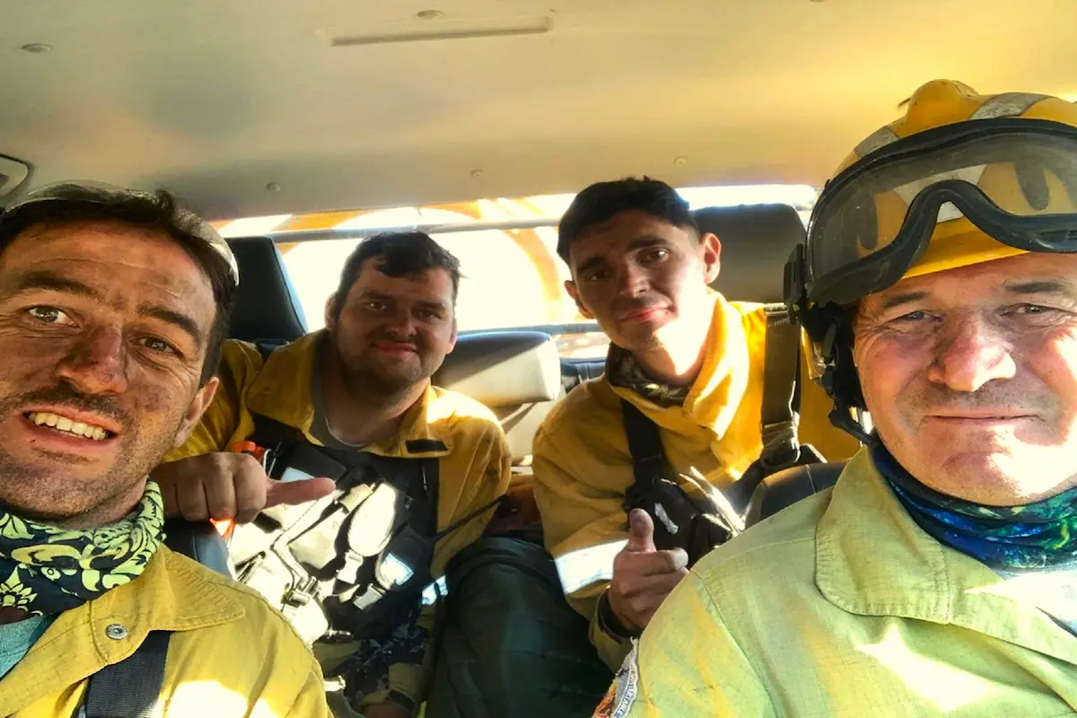 Brigadistas entrerrianos en Chubut - Diario El Enfoque Concordia 1