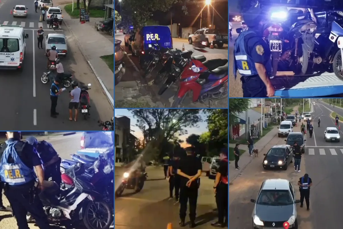 Controles policiales preventivos en ingresos y egresos - Concordia - Diario El Enfoque