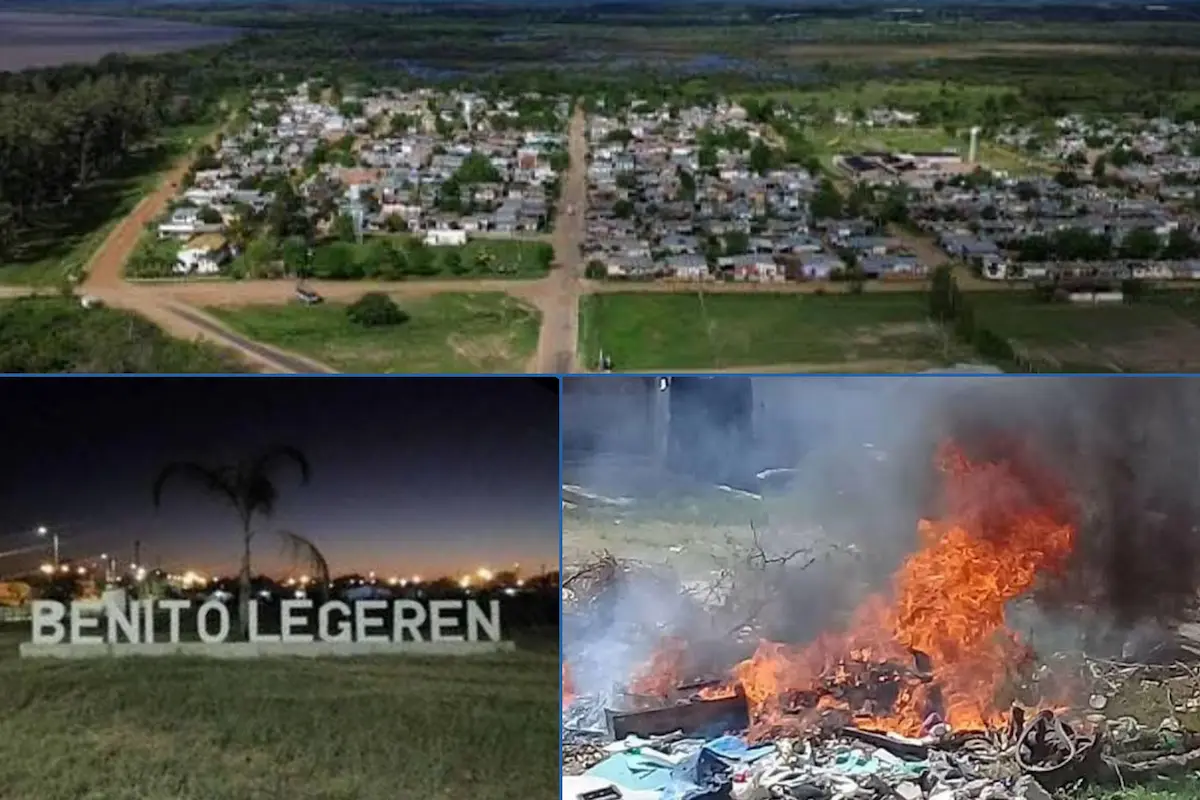 Vecinos de Benito Legerén denuncian quema de basura y padecen humo tóxico que invade el barrio - Concordia - Diario El Enfoque