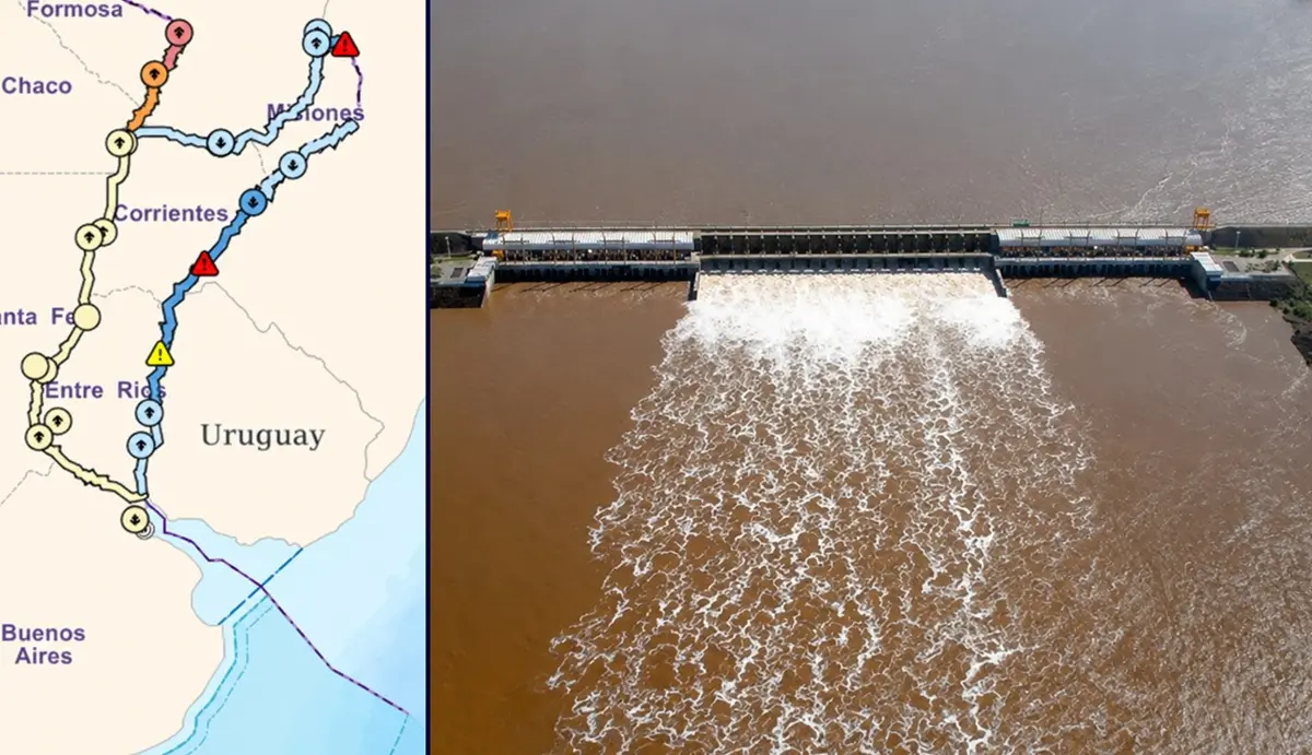 creciente rio uruguay - diario el enfoque concordia