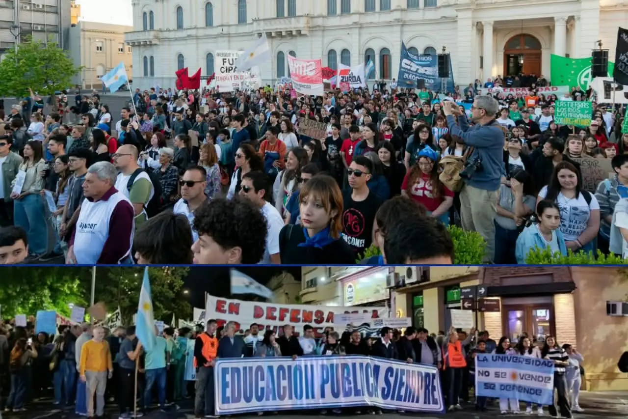 Marcha Universitaria 15 de octubre 2026 - Diario El Enfoque Concordia