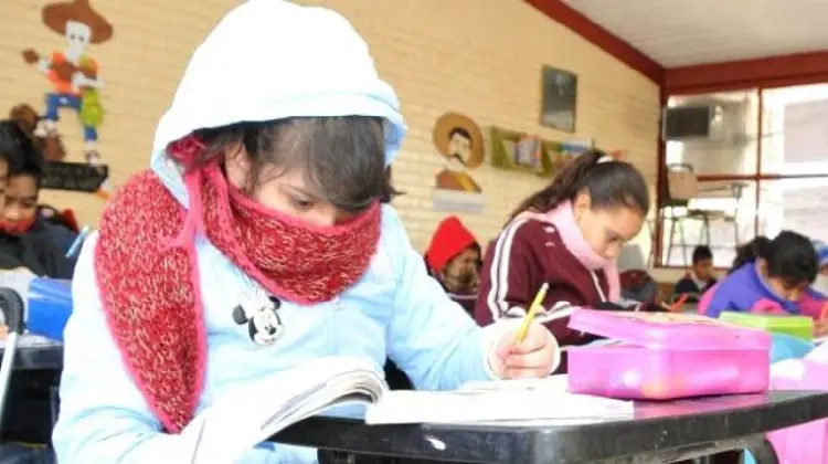 frio polar escuelas