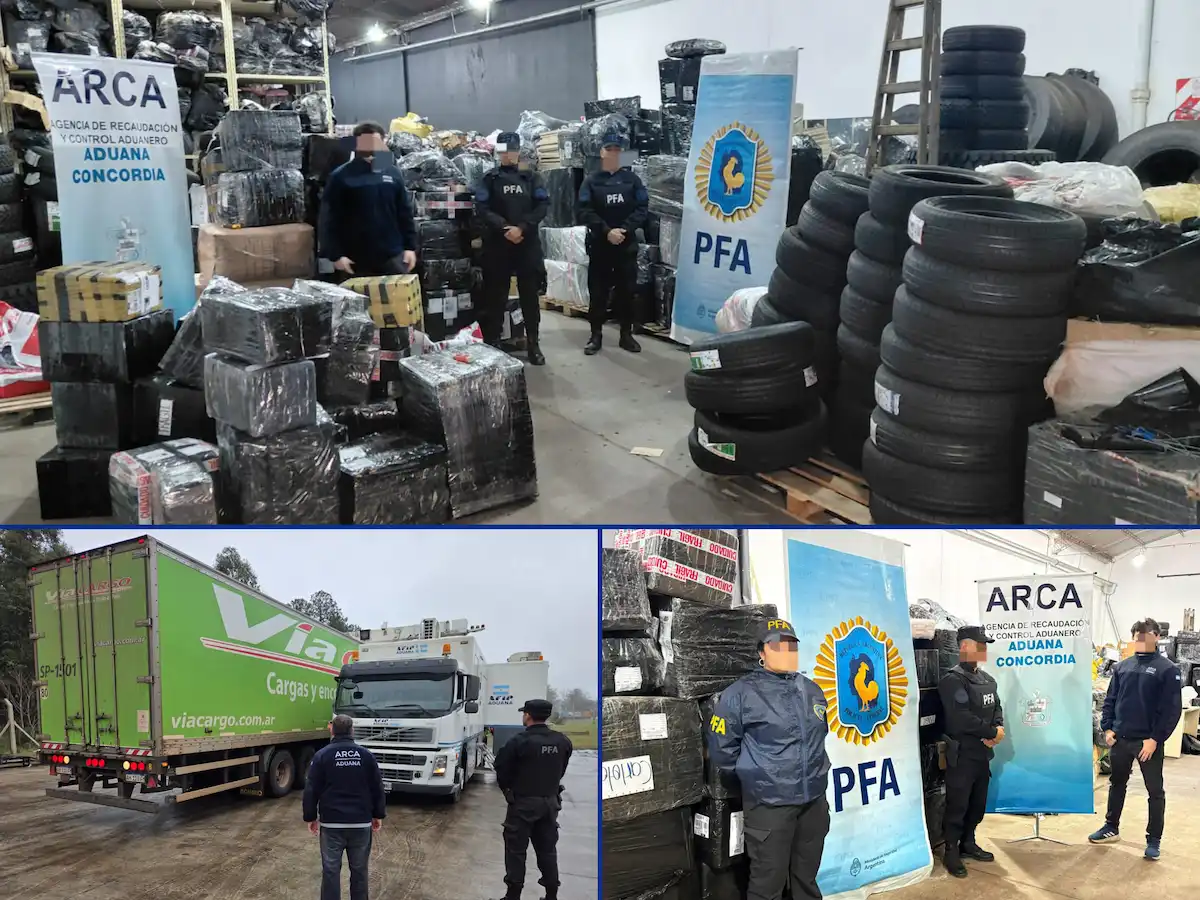 Secuestraron mercadería por más de $580 millones en un operativo sobre la Ruta 14 en Concordia - Diario El Enfoque