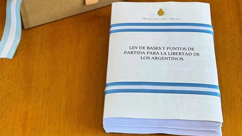 Los puntos centrales del proyecto de Ley Ómnibus que envió Javier Milei ...