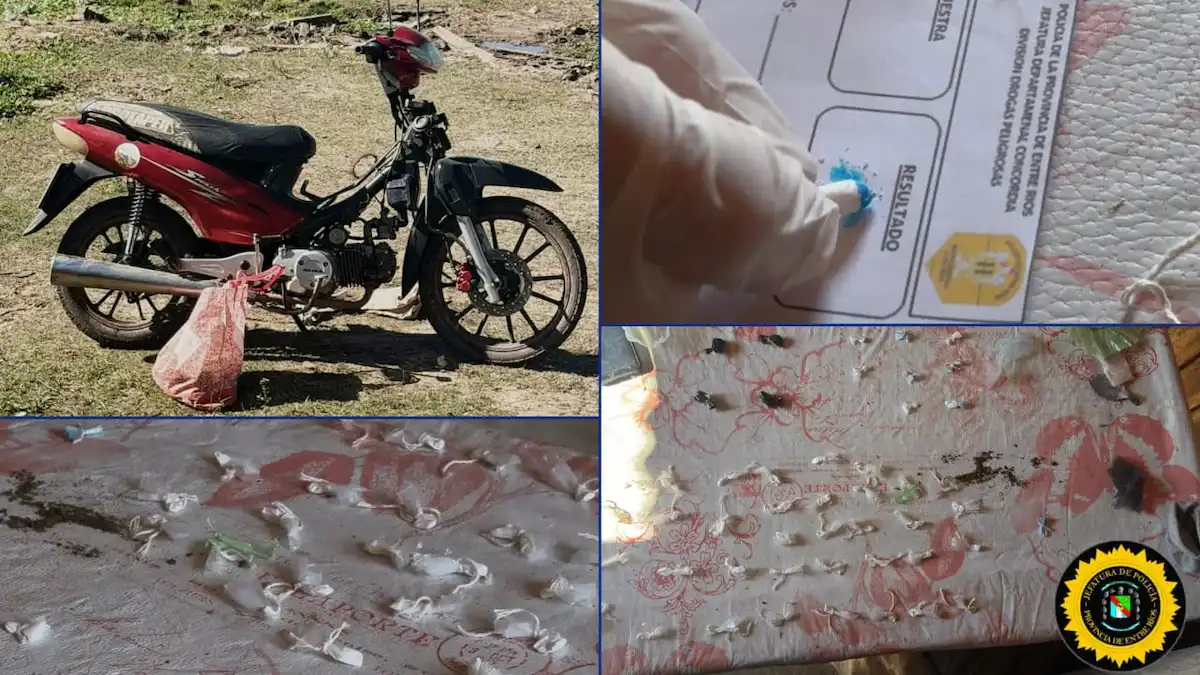 Allanamientos por amenazas secuestran cocaína y detienen a un hombre - Diario El Enfoque Concordia