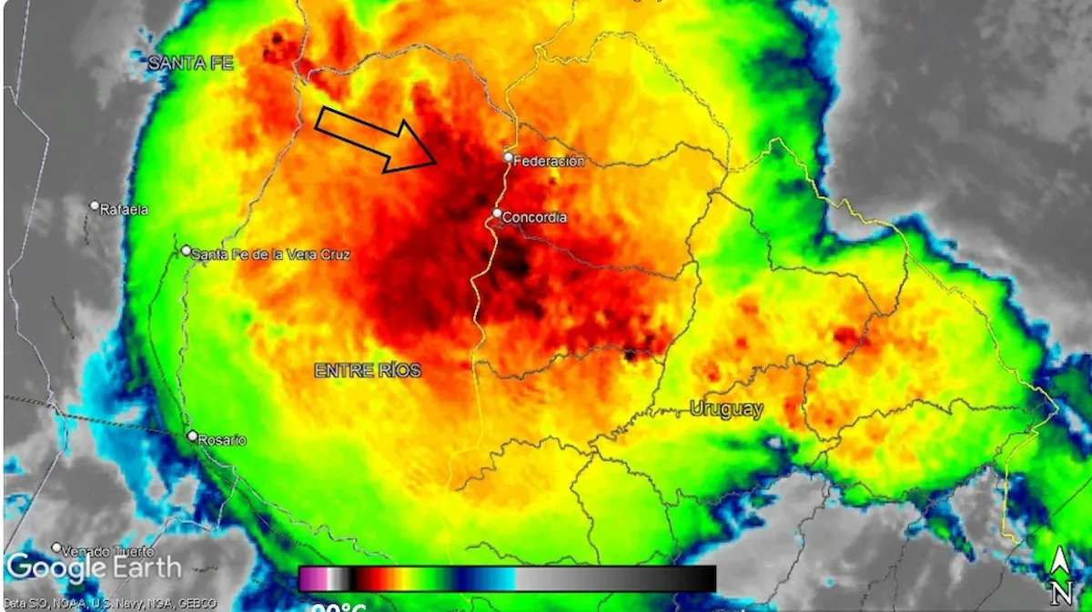 tormenta sobre concordia 18 de julio - diario el enfoque