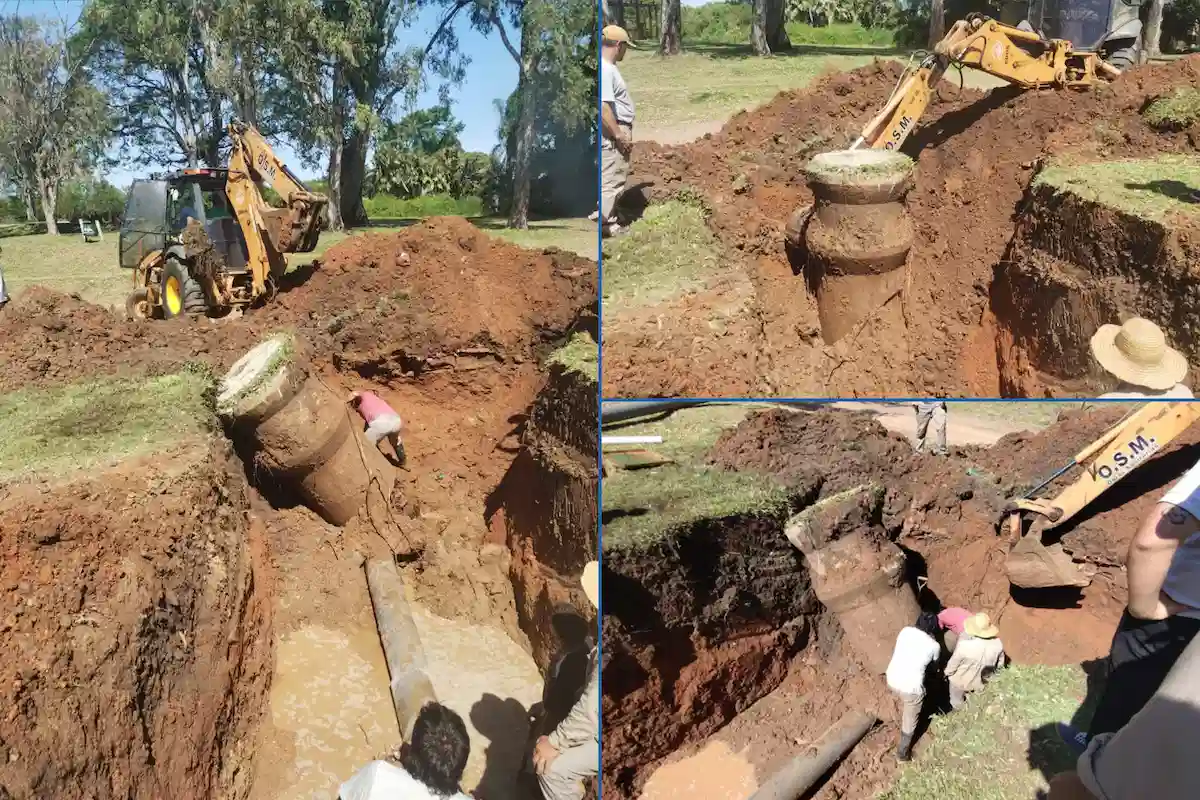 Trabajo de Obras Sanitarias interrumpió el suministro de agua en Concordia - Diario El Enfoque