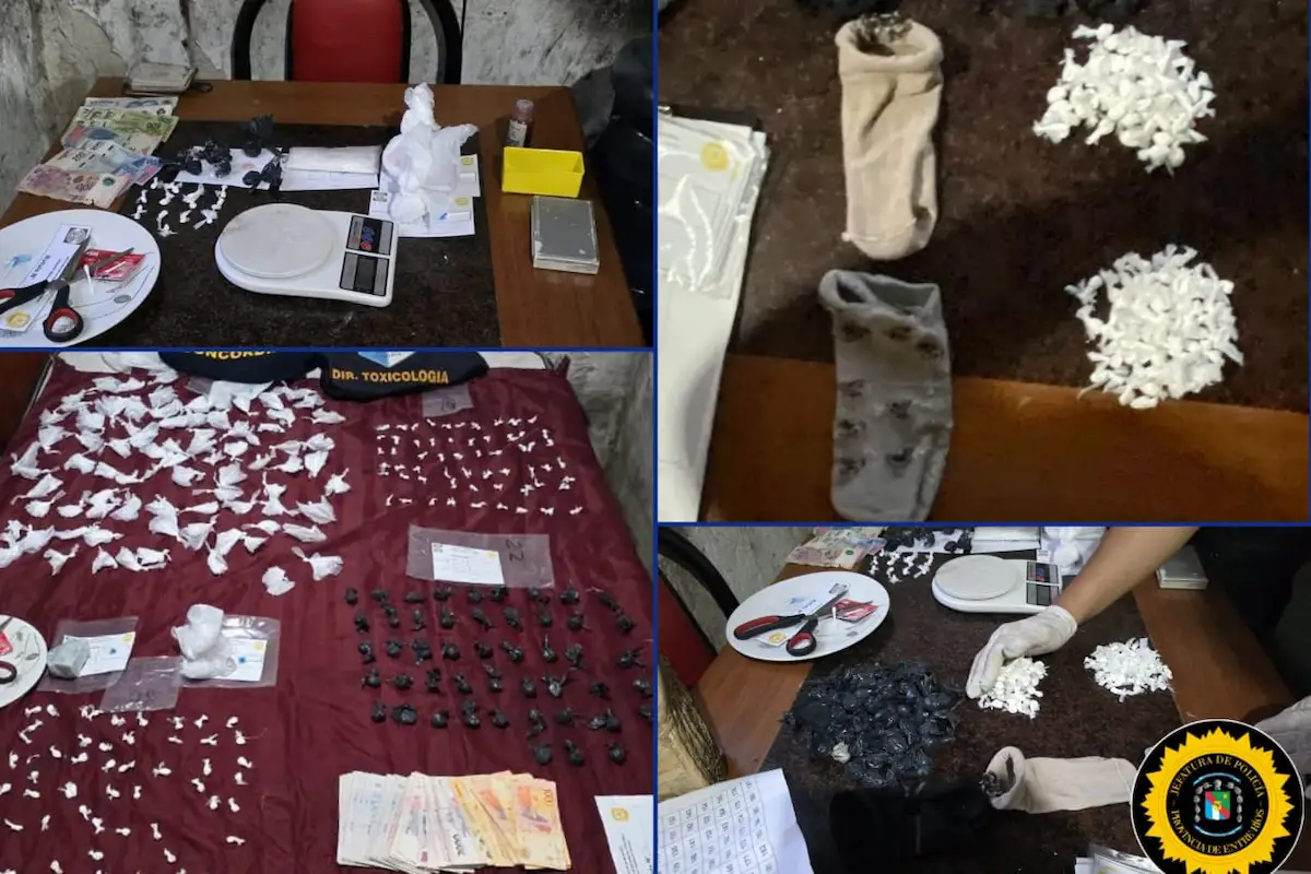 Srcuestro de droga en Concordia - Diario El Enfoque
