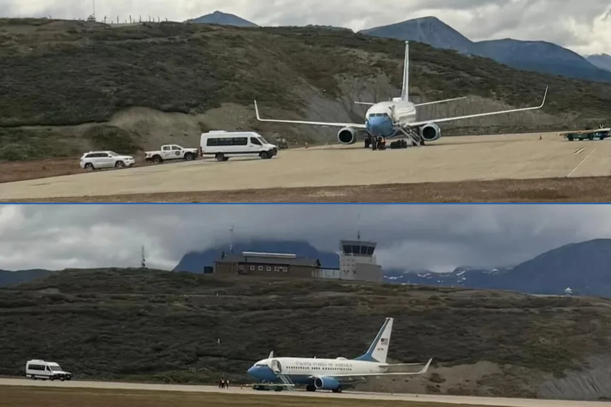 Avión del Departamento de Defensa de Estados Unidos aterrizó en Ushuaia - Diario El Enfoque