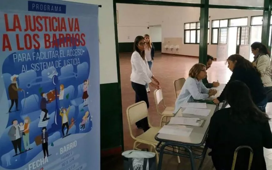 La Justicia va a los barrios
