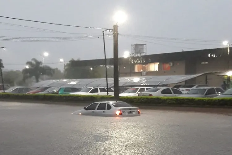 inundación entre ríos