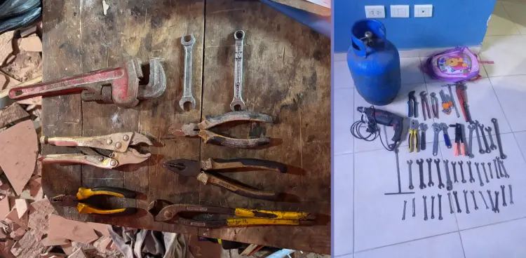 robo herramientas
