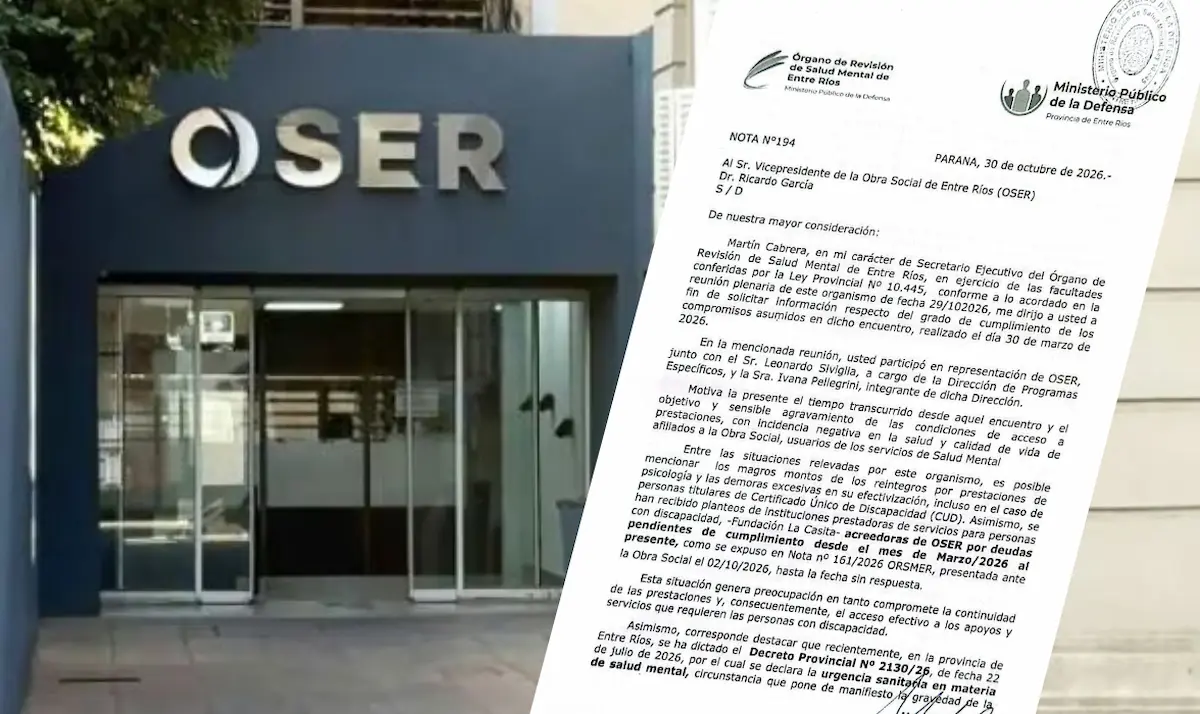 OSER - E Ríos - Diario El Enfoque