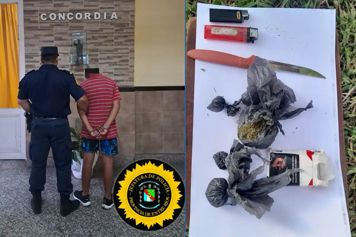 detenido intento de incendio en concordia - diario el enfoque