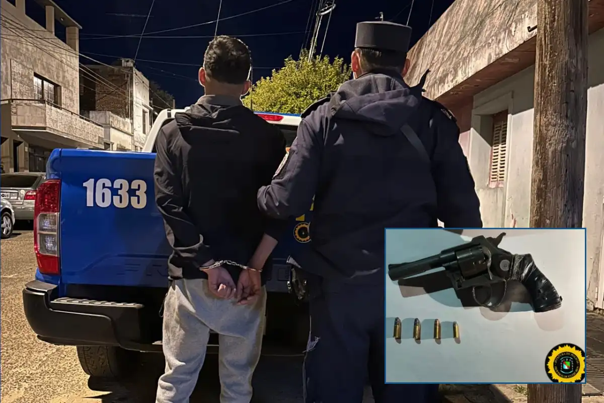 Allanamientos en Concordia encontraron un arma y aprehendieron a un joven - Diario El Enfoque
