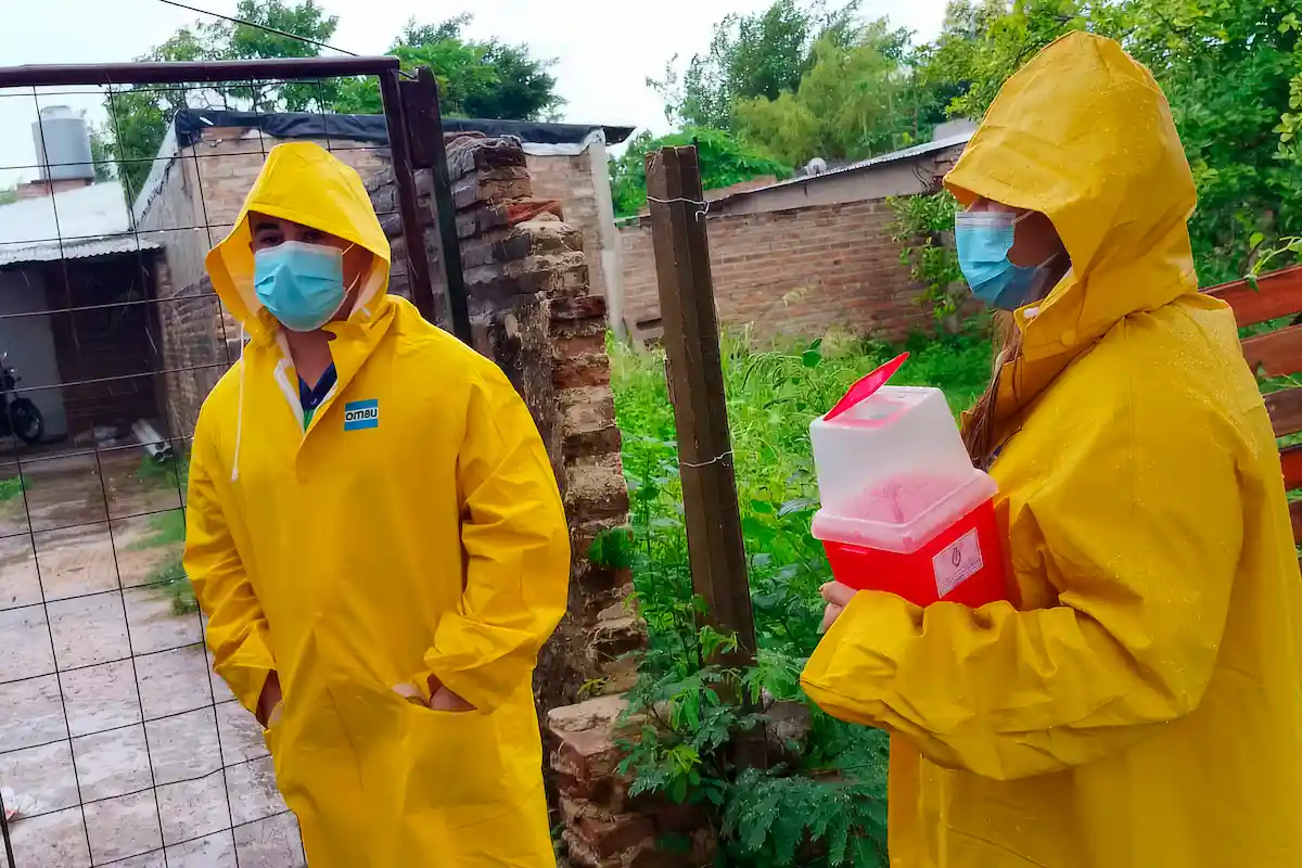 Equipos de Salud realizaron un operativo en Santa Elena tras la confirmación de un caso de sarampión - Entre Ríos - Diario El Enfoque