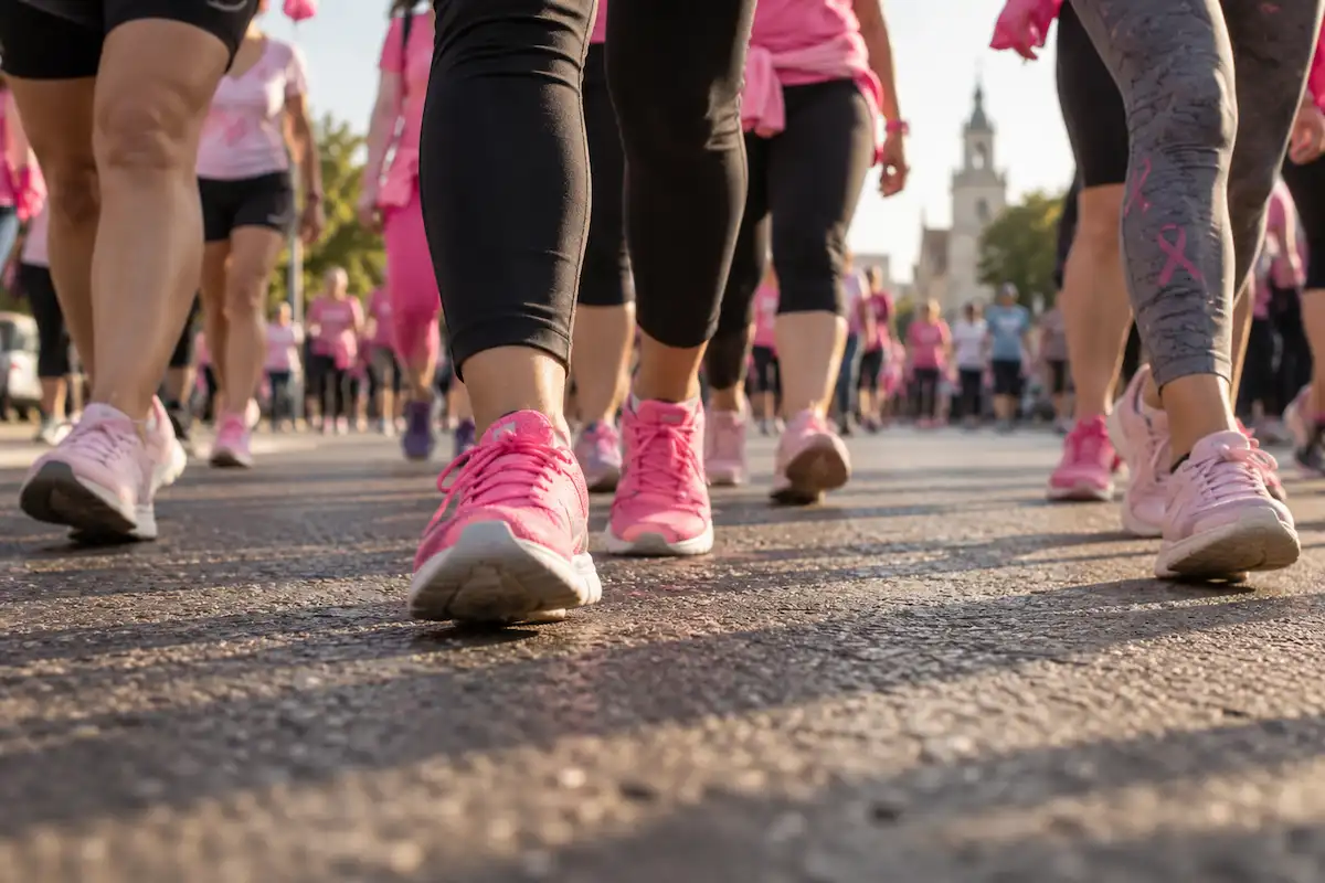 caminata octubre rosa lalcec - diario el enfoque concordia
