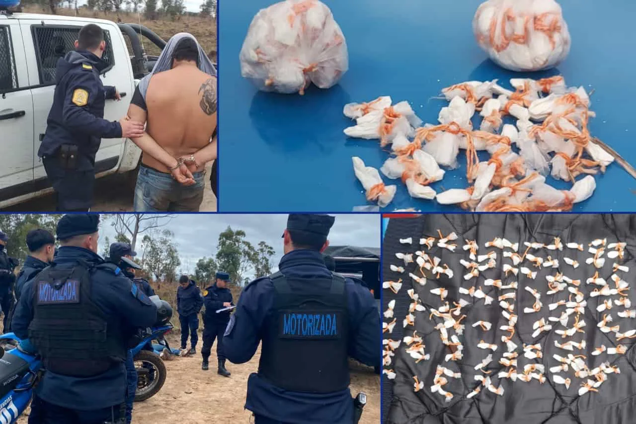 Detenido con 160 dosis de droga - Diario El Enfoque Concordia