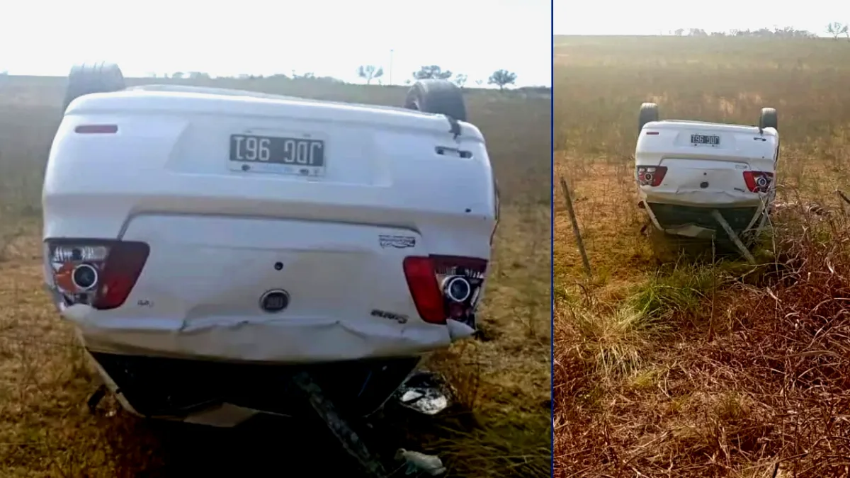Vuelco en Ruta 18 - Diario El Enfoque Concordia