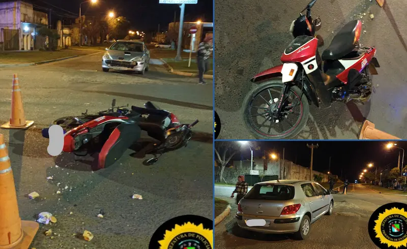 accidente moto