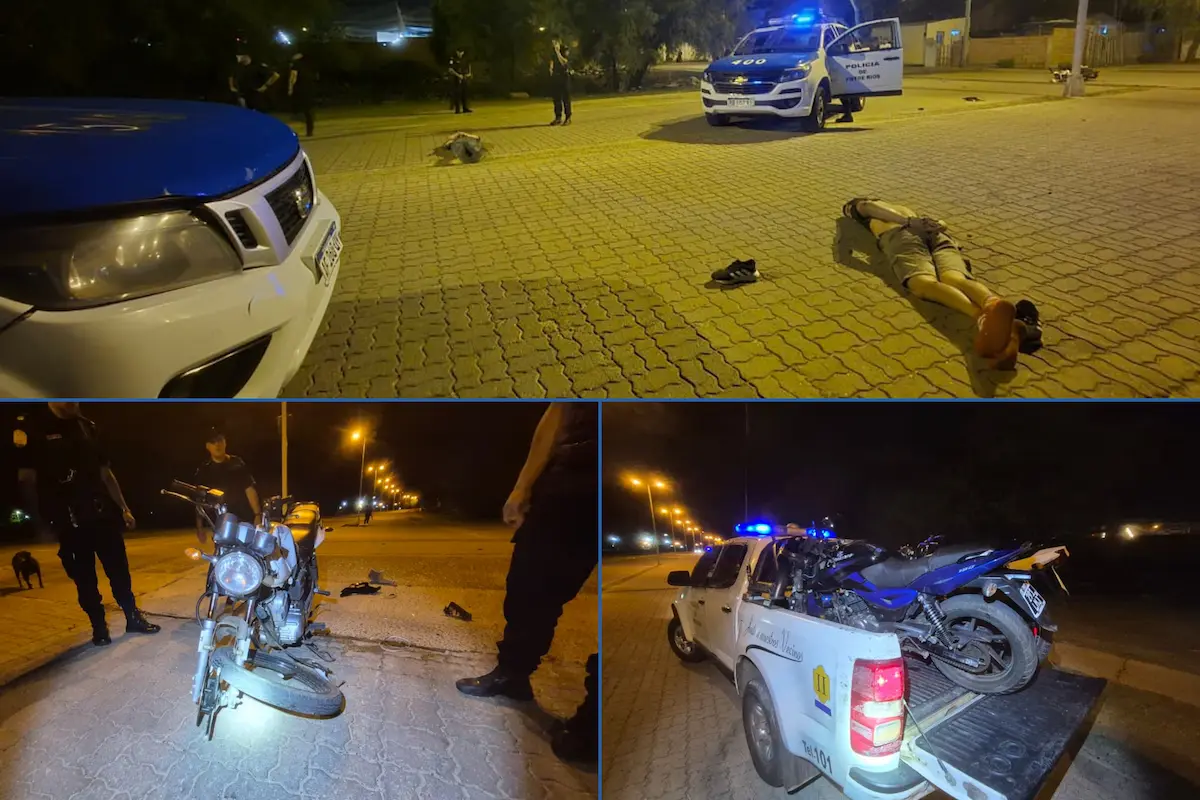 Detenido tras robar una moto y causar un accidente con lesionados - Concordia - Diario El Enfoque