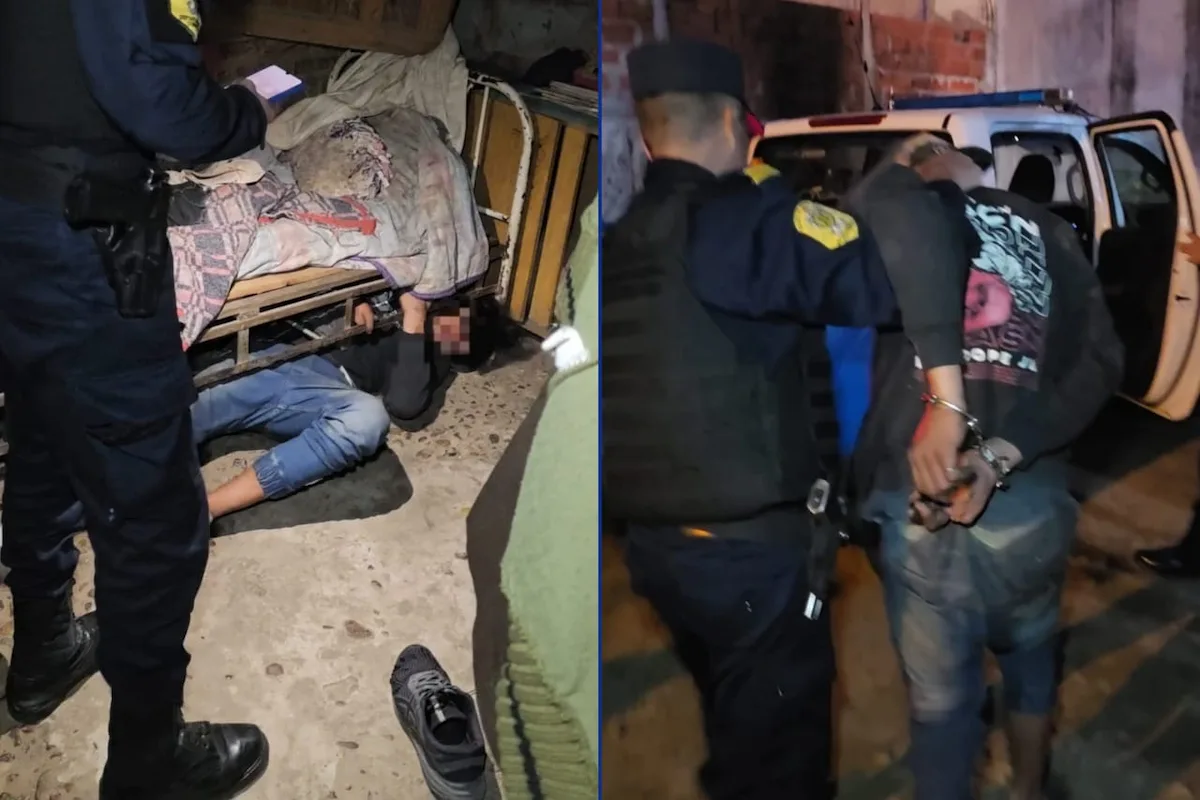 Detuvieron a “Papo” en barrio San Agustín estaba escondido debajo de una cama - Diario El Enfoque Concordia