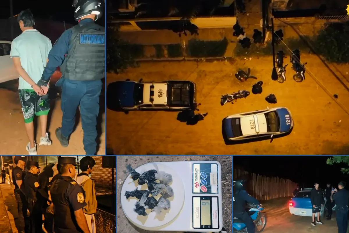 Operativos policiales en barrios de Concordia terminó con dos detenidos por drogas - Diario El Enfoque